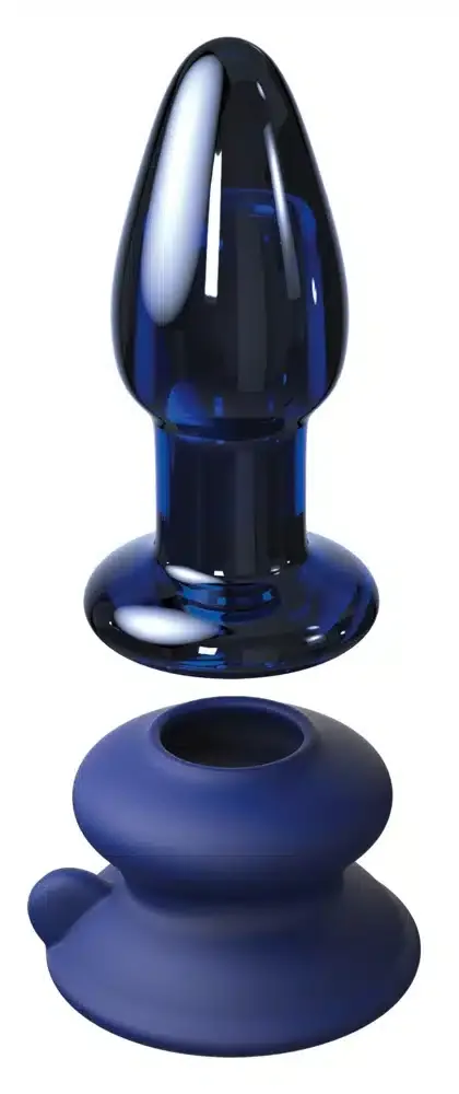 Icicles Glasvibrator mit Fernbedienung - 10 Modi, wasserdicht