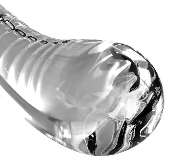 Icicles Glasdildo - G-Punkt Stimulation, Saugfuß, Strap-on kompatibel Icicles Glasdildo - G-Punkt Stimulation, Saugfuß, Strap-on kompatibel