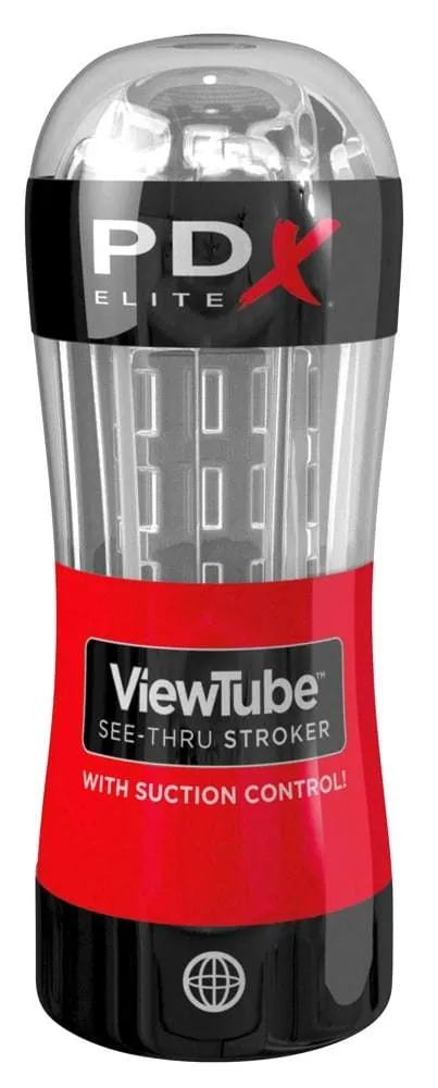 PDX Elite ViewTube - Transparenter Masturbator im Display PDX Elite ViewTube - Transparenter Masturbator im Display