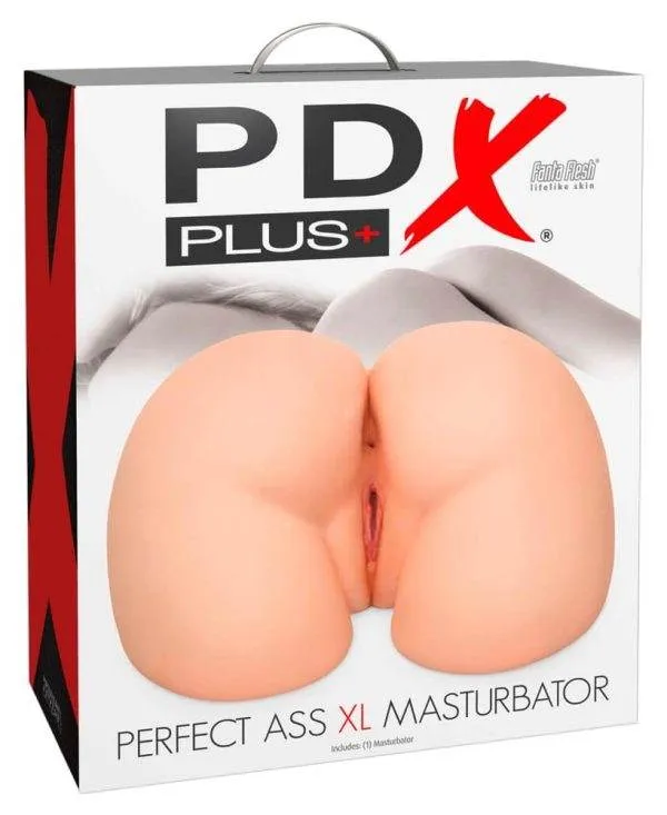 PDX Plus Perfect Ass XL - Torso-Masturbator mit prallem Po Light