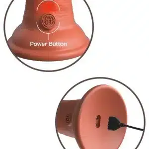 King Cock Elite Vibrating + Dual Density Naturvibrator 8 King Cock Elite Vibrating + Dual Density Naturvibrator 8
