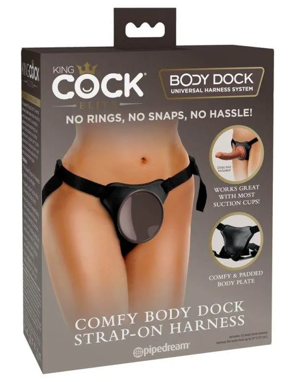 05468950000_verp King Cock Elite - Comfy Body Dock Strap-On H