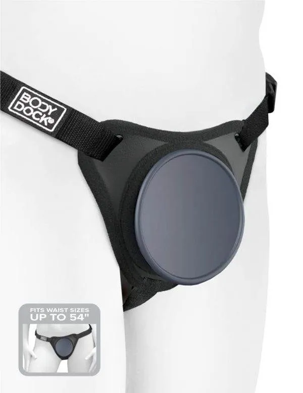 Body Dock Elite Harness - Komfortabler Umschnallgurt mit Silikon-Andockplatte Body Dock Elite Harness - Komfortabler Umschnallgurt mit Silikon-Andockplatte