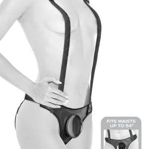 Body Dock Strap-On Suspenders - Komfortabler Umschnallgurt mit Silikon-Andockplatte Body Dock Strap-On Suspenders - Komfortabler Umschnallgurt mit Silikon-Andockplatte – Bild 3