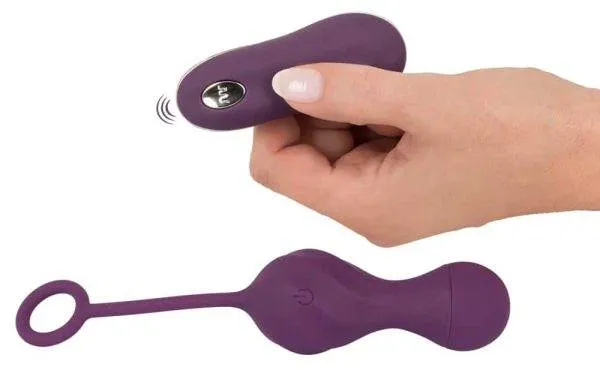 Sweet Smile Vibro-Duo: 10 Vibrationsmodi, kabellose Fernbedienung Sweet Smile Vibro-Duo: 10 Vibrationsmodi, kabellose Fernbedienung