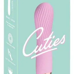 Cuties Mini Vibrator Rose 2.G - Wasserdicht, 7 Vibrationsmodi, inkl. USB-Ladekabel Rosa/Rosegold