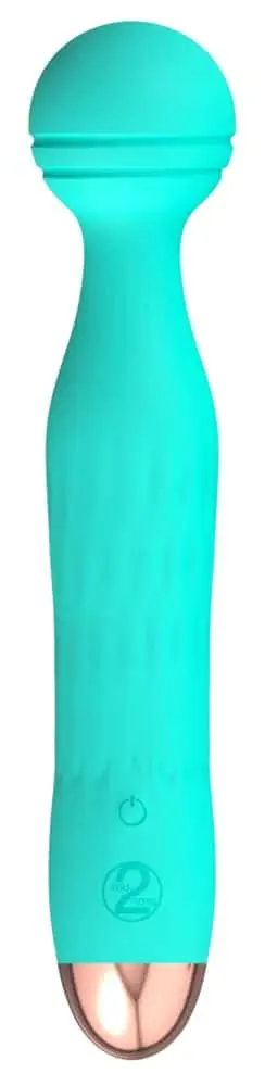 Cuties Mini Vibrator Green 2.G - Kleiner, wasserdichter Minivibrator mit Rillenstruktur, 7 Vibrationsmodi und USB-Ladekabel Grün/Rosegold Cuties Mini Vibrator Green 2.G - Kleiner, wasserdichter Minivibrator mit Rillenstruktur, 7 Vibrationsmodi und USB-Ladekabel Grün/Rosegold