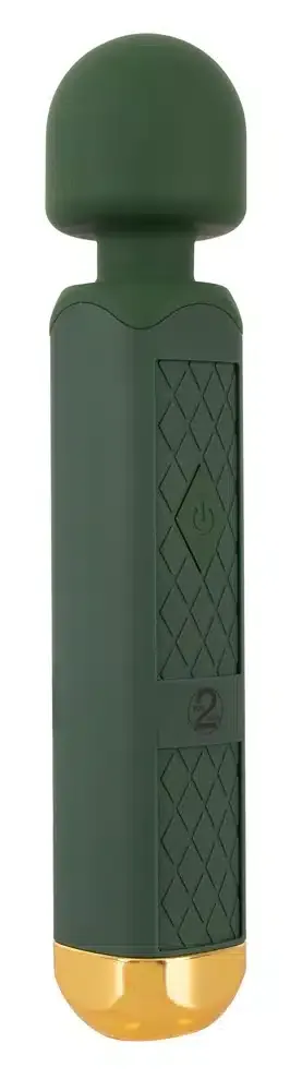 Emerald Love Luxus-Massagestab – 10 Vibrationsmodi, wasserdicht Grün/Gold Emerald Love Luxus-Massagestab – 10 Vibrationsmodi, wasserdicht Grün/Gold