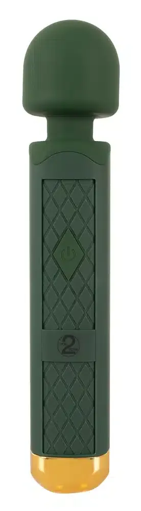 Emerald Love Luxus-Massagestab – 10 Vibrationsmodi, wasserdicht Grün/Gold Emerald Love Luxus-Massagestab – 10 Vibrationsmodi, wasserdicht Grün/Gold