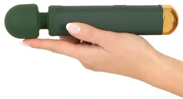 Emerald Love Luxus-Massagestab – 10 Vibrationsmodi, wasserdicht Grün/Gold Emerald Love Luxus-Massagestab – 10 Vibrationsmodi, wasserdicht Grün/Gold