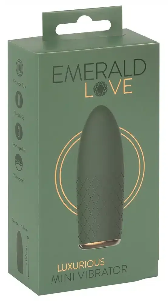 Emerald Love - Mini Vibrator 
