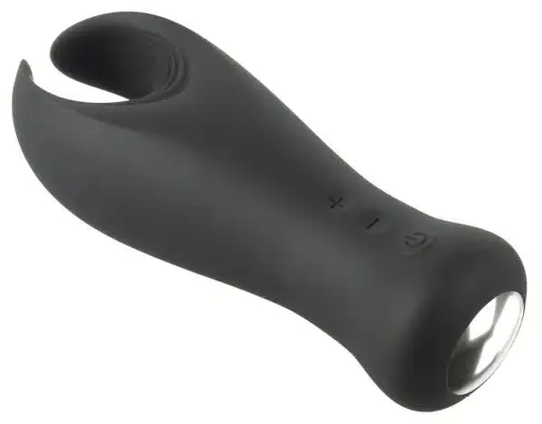 Rebel Cock Vibrator - Flexibler Masturbator mit 10 Vibrationsmodi Schwarz/Silber Rebel Cock Vibrator - Flexibler Masturbator mit 10 Vibrationsmodi Schwarz/Silber