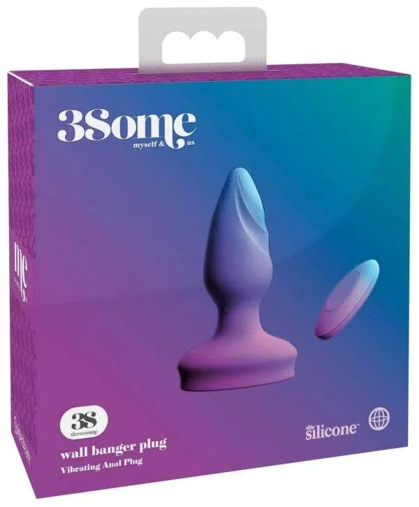 05525500000_verp Threesome Reizstrukturierter Vibro-Analplug