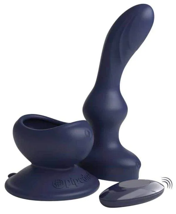 Threesome P-Spot Vibrator - Gebogener Prostata-Vibrator mit Fernbedienung Threesome P-Spot Vibrator - Gebogener Prostata-Vibrator mit Fernbedienung