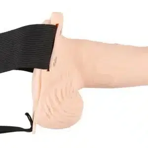 You2Toys Vibrating Strap-On Sleeve - Hohler Naturdildo mit Vibration You2Toys Vibrating Strap-On Sleeve - Hohler Naturdildo mit Vibration – Bild 3