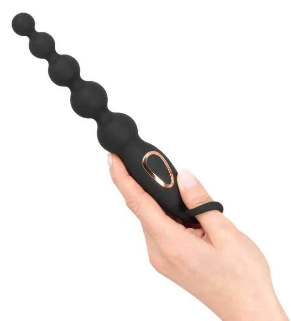 ANOS Analvibrator - Flexibles Kugeldesign, 7 Vibrationsmodi Schwarz/Rosegold ANOS Analvibrator - Flexibles Kugeldesign, 7 Vibrationsmodi Schwarz/Rosegold