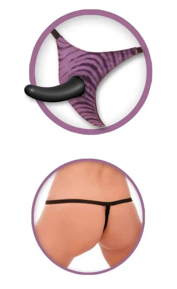 Fetish Fantasy Series Vibrating Strap-On - Stoßfreudiger Spaß! Fetish Fantasy Series Vibrating Strap-On - Stoßfreudiger Spaß!