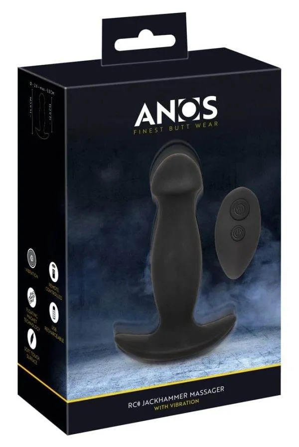 05532120000_verp ANOS RC JackHammer Vibrator Schwarz/Rosegold