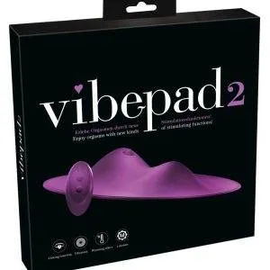 Vibepad 2 - Vibrokissen mit 2 Wellen, Wärme & Leckzunge Beere