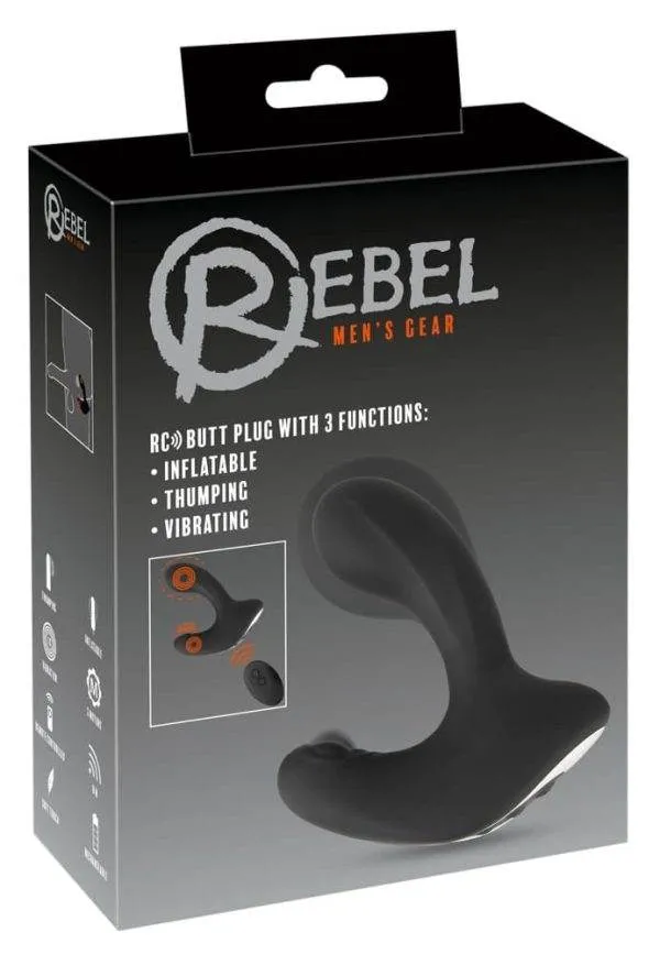 05532710000_verp Rebel Vibro-Analplug mit Klopffunktion - intensiver Anal-Spaß