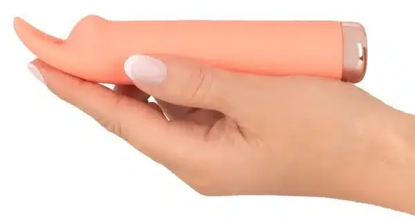Peachy Mini Trickle Vibrator - Kompakter Spaß für unterwegs! Koralle/Gold Peachy Mini Trickle Vibrator - Kompakter Spaß für unterwegs! Koralle/Gold