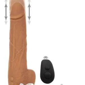 Naked Addiction Stoßvibrator - Realistisches Vergnügen mit Fernbedienung Caramel Naked Addiction Stoßvibrator - Realistisches Vergnügen mit Fernbedienung Caramel – Bild 3