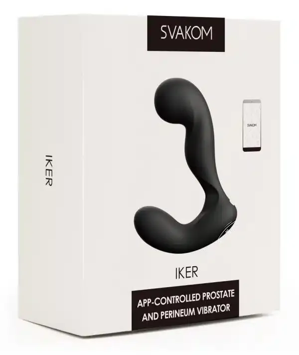 SVAKOM Iker - Flexibler (Anal-)Vibrator mit 2 Motoren