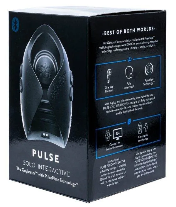 05538400000_verp Hot Octopuss Pulse Solo Interactive - Pulsator-Masturbator mit Pulse Plate Technologie