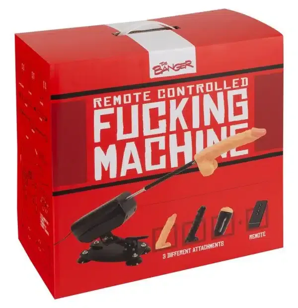 The Banger - Power-Sexmaschine mit Dildos und Masturbator