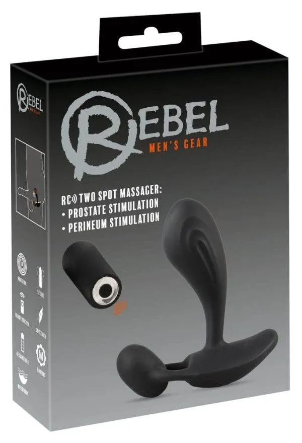 Rebel FlexiPleasure - Analvibrator mit 2 Motoren