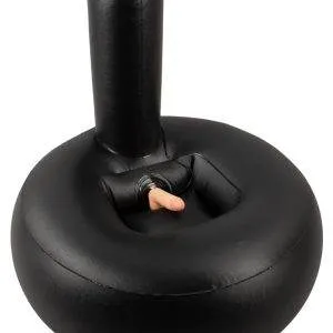 NMC Vibrating Lust Thruster - Aufblasbare Lustinsel mit Naturvibrator Schwarz/Hautfarben hell NMC Vibrating Lust Thruster - Aufblasbare Lustinsel mit Naturvibrator Schwarz/Hautfarben hell – Bild 2