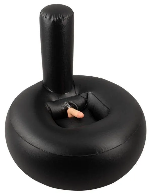 NMC Vibrating Lust Thruster - Aufblasbare Lustinsel mit Naturvibrator Schwarz/Hautfarben hell NMC Vibrating Lust Thruster - Aufblasbare Lustinsel mit Naturvibrator Schwarz/Hautfarben hell