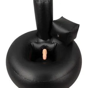 NMC Vibrating Lust Thruster - Aufblasbare Lustinsel mit Naturvibrator Schwarz/Hautfarben hell NMC Vibrating Lust Thruster - Aufblasbare Lustinsel mit Naturvibrator Schwarz/Hautfarben hell – Bild 3