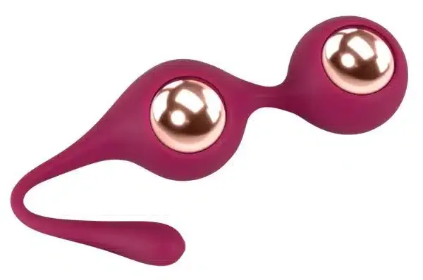 Sweet Smile Love Balls Trainin - Silikonhülle & austauschbare Kugeln Bordeaux/Rosegold