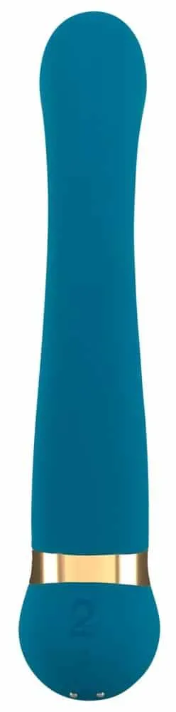 You2Toys Hot 'n Cold Vibrator - Massage & Stimulation Petrol/Gold You2Toys Hot 'n Cold Vibrator - Massage & Stimulation Petrol/Gold