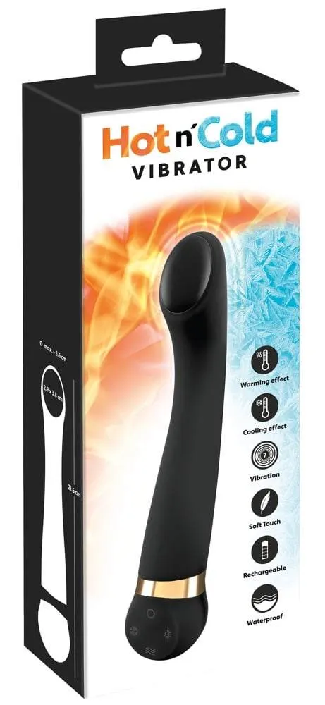 05552150000_verp You2Toys Hot 'n Cold Vibrator - Massage & Stimulation Schwarz/Gold
