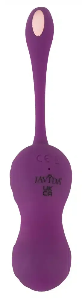 Javida Vibrokugeln mit Fernbedienung Lila/Rosegold