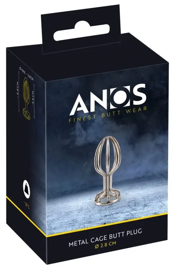 05557620000_verp Anos Metal Cage Butt Plug 2.8