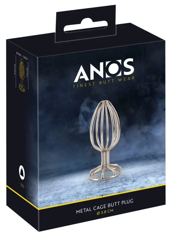 05557890000_verp Anos Metal Cage Butt Plug 3.8