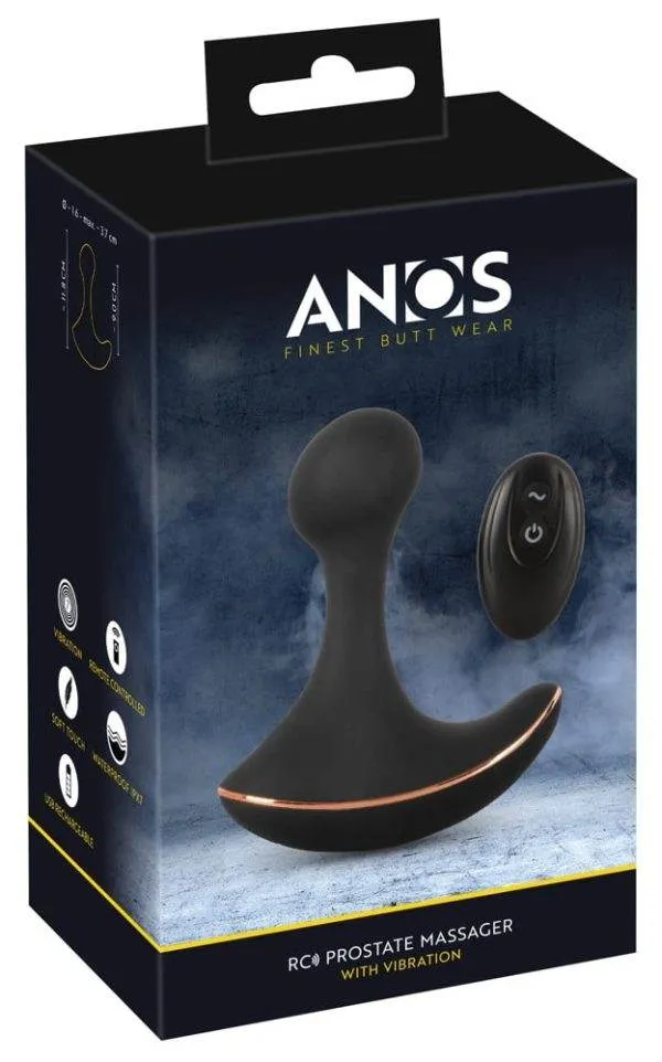 05558940000_verp ANOS RC Prostata-Massagegerät Schwarz/Rosegold