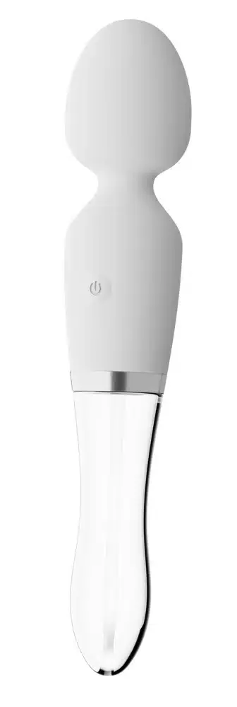 Liaison Wand - Edel eleganter Wand LED Vibrator Weiß/Transparent