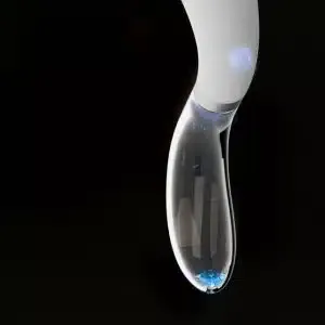 Liaison Curve - Edel eleganter Curve LED Vibrator Weiß/Transparent Liaison Curve - Edel eleganter Curve LED Vibrator Weiß/Transparent – Bild 5
