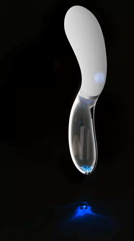 Liaison Curve - Edel eleganter Curve LED Vibrator Weiß/Transparent Liaison Curve - Edel eleganter Curve LED Vibrator Weiß/Transparent