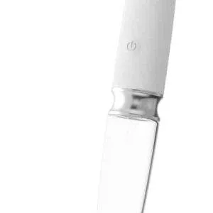 Liaison Straight LED Vibrator - Silikon & Glas, 10 Vibrationsmodi, wiederaufladbar Weiß/Transparent Liaison Straight LED Vibrator - Silikon & Glas, 10 Vibrationsmodi, wiederaufladbar Weiß/Transparent – Bild 4