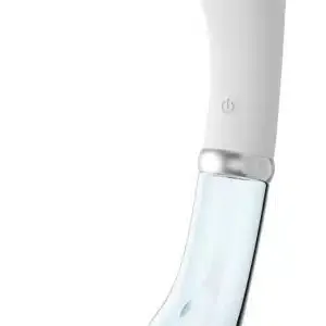 Liaison G-Spot - Silikon-Glas Vibrator Weiß/Transparent Liaison G-Spot - Silikon-Glas Vibrator Weiß/Transparent – Bild 4