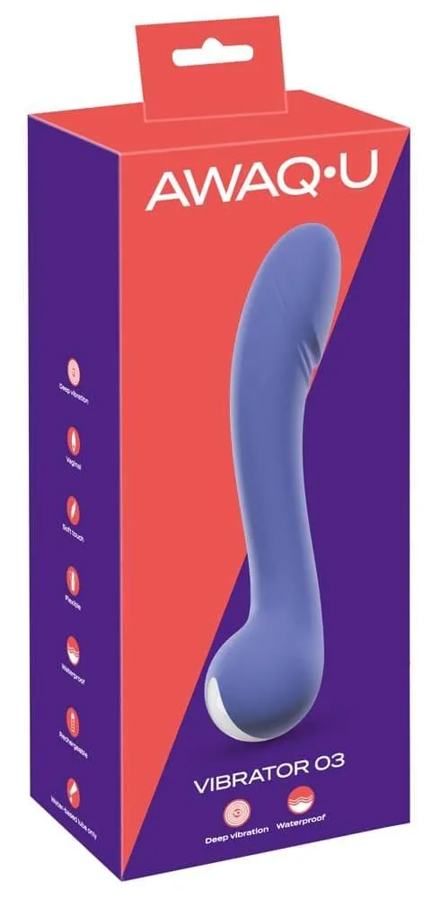 AwaQ.u Vibrator 3 - Flexibler G-Zone Vibrator mit 10 Vibrationsmodi