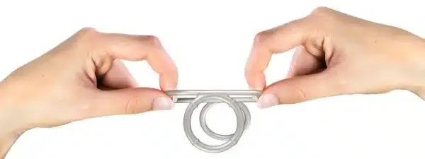 You2Toys Metallic Silicone Triple Ring - Perfekte Unterstützung für Penis und Hoden You2Toys Metallic Silicone Triple Ring - Perfekte Unterstützung für Penis und Hoden
