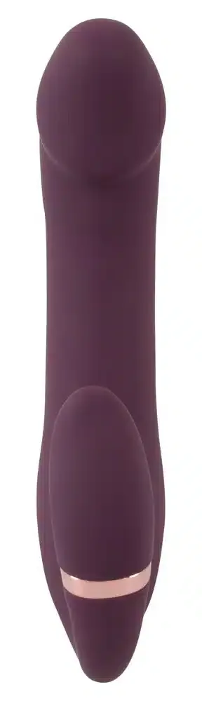 Javida Nodding Tip Vibrator - Doppelvibrator für Dual-Stimulation Lila/Rosegold Javida Nodding Tip Vibrator - Doppelvibrator für Dual-Stimulation Lila/Rosegold