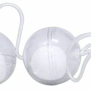 Crystal Clear Lovetoy-Set - 8-teilig, transparent, mit Vibrator, Vibro-Ei, Analkette und Liebeskugeln Crystal Clear Lovetoy-Set - 8-teilig, transparent, mit Vibrator, Vibro-Ei, Analkette und Liebeskugeln – Bild 3