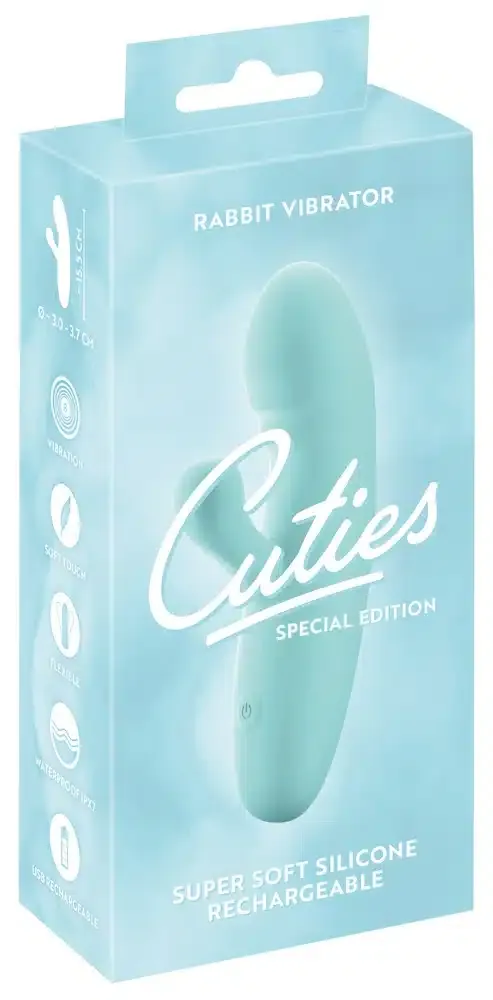 Cuties Rabbit Vibrator - Mini-Silikonvibrator für G-Zone und Klitoris